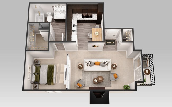 Unit 1103 1102 floor plan